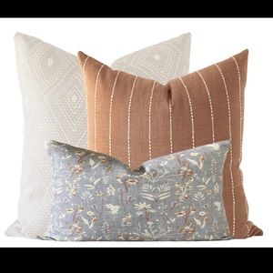 Laurel & Blush pillow case set